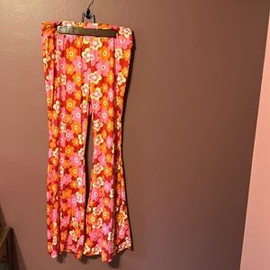 NEVER WORN. Bell bottom “groovy” pants.